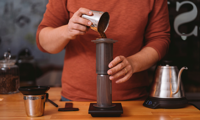 How to make strong coffee in an AeroPress