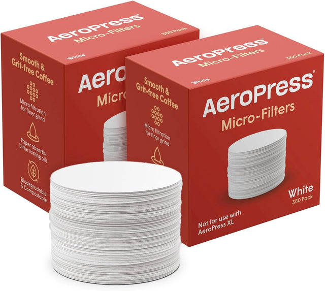 2 Pack of AeroPress Paper Micro-Filters Bundle