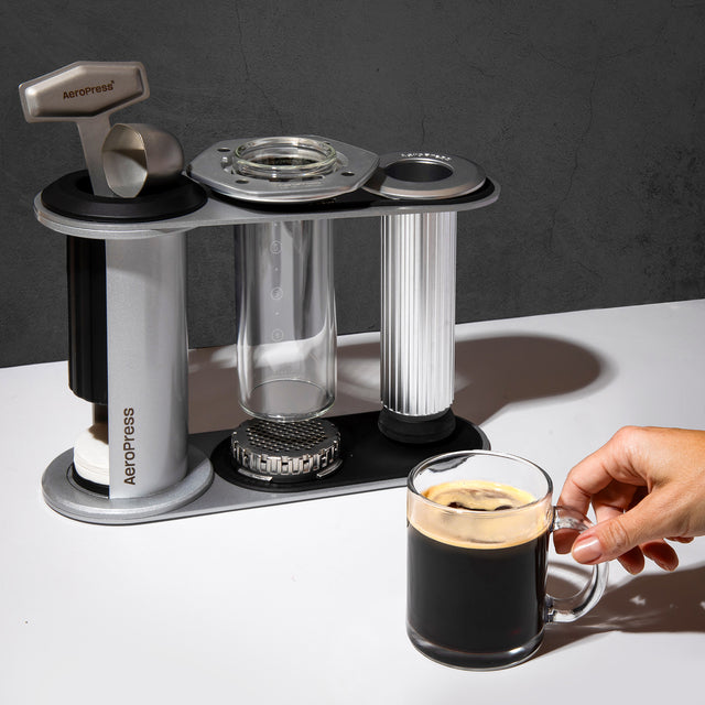 AeroPress Premium + Stainless Steel Organizer Bundle