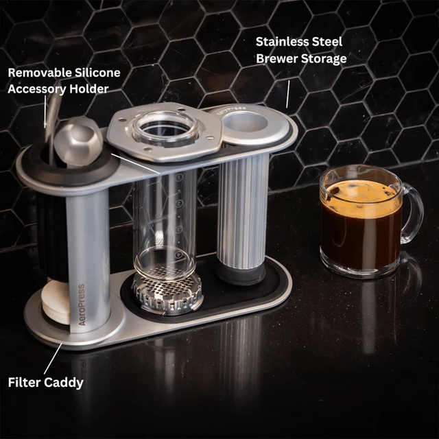 AeroPress Organizer Stand - Stainless Steel