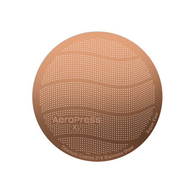 AeroPress Gold Tone Super Fine Filter - XL