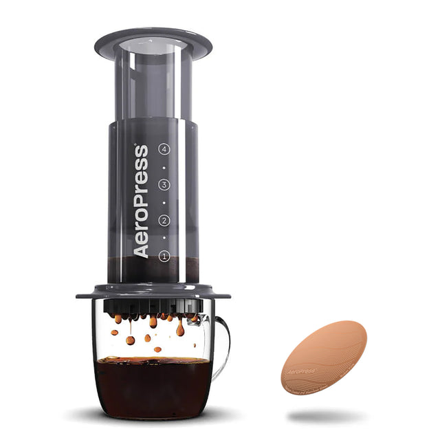 AeroPress Original Coffee Maker & Gold Super Fine Filter Bundle